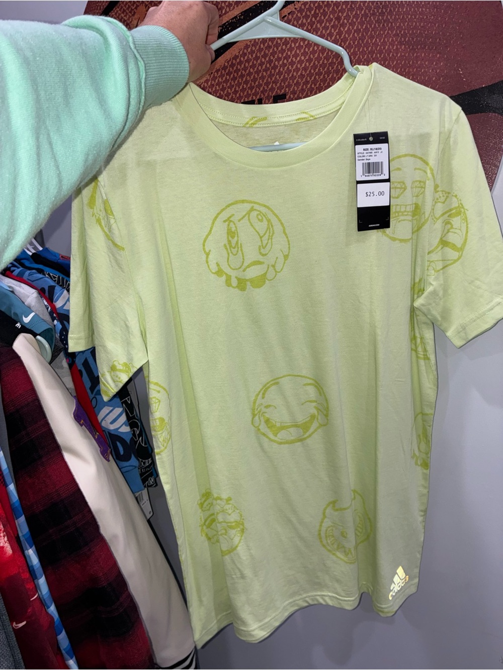 NWT adidas Graphic Tee - Boys XL